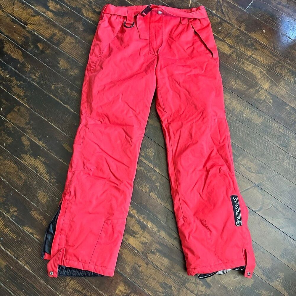 Spyder insulated snowboard red ski M snow pants